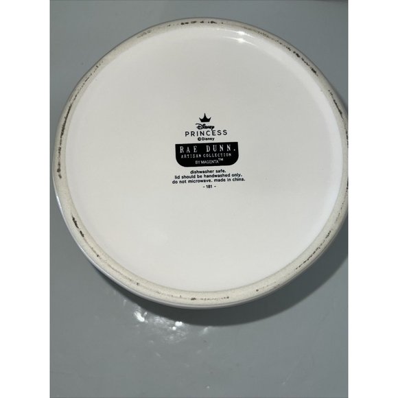 Rae Dunn Canister Cinderella's Carriage PRINCESS Disney Princess NEW - Picture 12 of 13